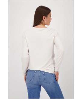 Camiseta manga larga cruda colage cámaras MONARI