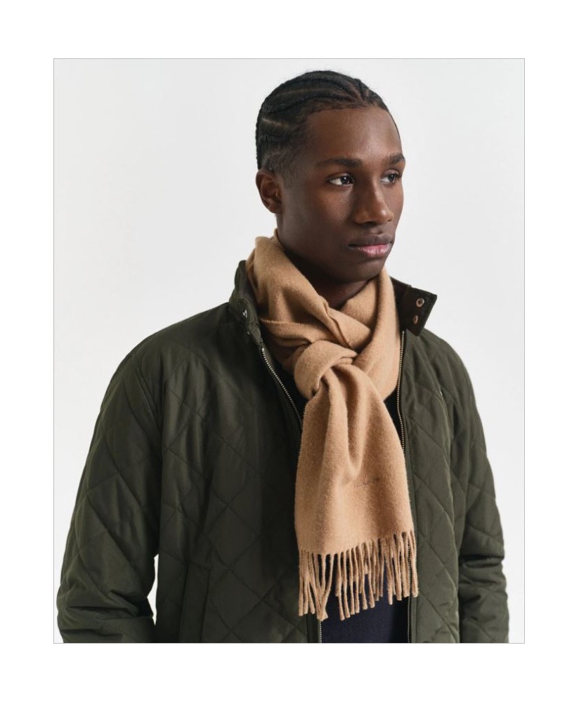 Bufanda camel lana 100% GANT