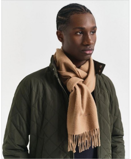 Bufanda camel lana 100% GANT