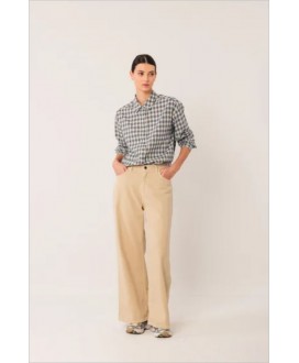 Camisa cuadros vichy indigo INDI&COLD