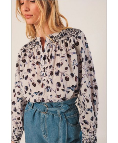 Camisa hojas noche INDI&COLD