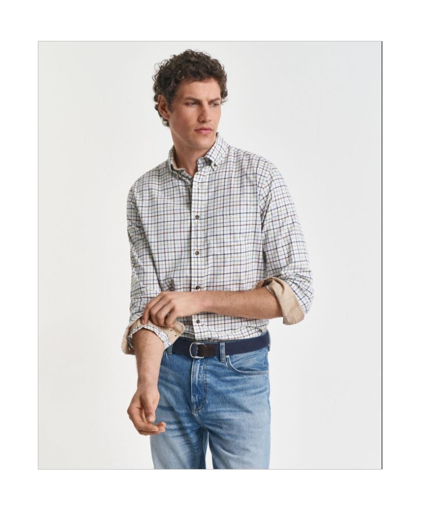 Camisa Regular Fit a cuadros Tattersall GANT