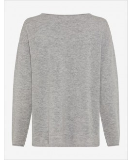 Jersey mezcla lana virgen gris BRAX