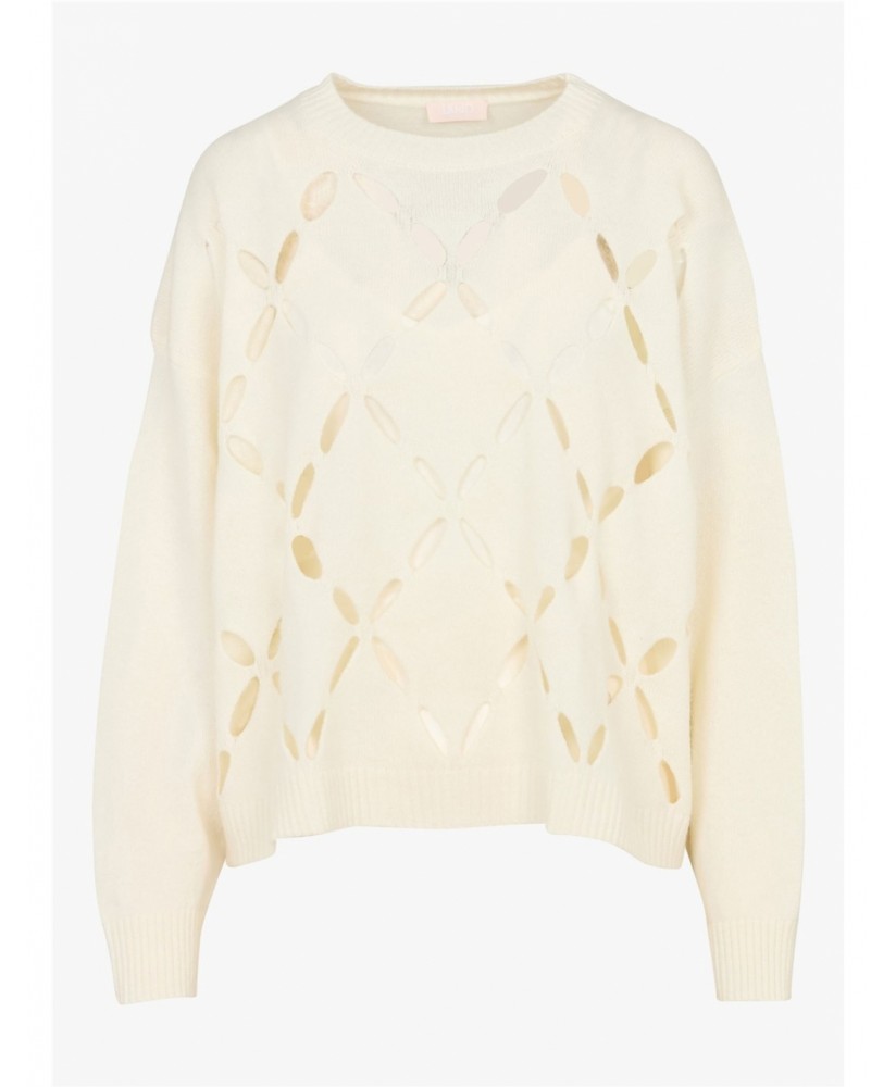 Jersey crudo parte delantera agujereada LIU JO