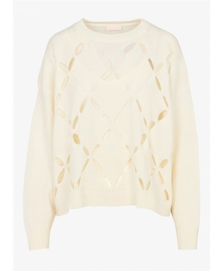 Jersey crudo parte delantera agujereada LIU JO