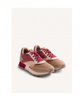 Zapatillas mujer serraje pana fucsia GIOSEPPO