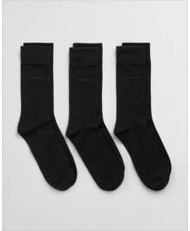 Pack 3 calcetines negros GANT