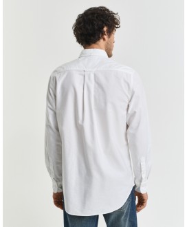 Camisa blanca oxford regular fit GANT