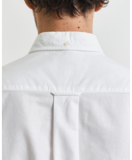Camisa blanca oxford regular fit GANT