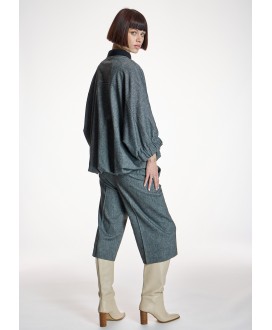 Bomber gris oversize ALBA CONDE