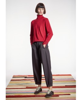 Pantalón con pinzas y corte carrot ALBA CONDE