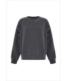 Sudadera gris detalles pedrería KOCCA