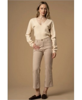 Pantalón beige Dalevi KOCCA
