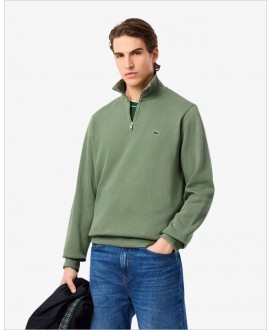 Sudadera cuello alto y cremallera LACOSTE