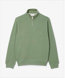 Sudadera cuello alto y cremallera LACOSTE