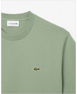 Camiseta básica verde LACOSTE
