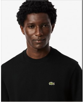 Camiseta básica negra LACOSTE
