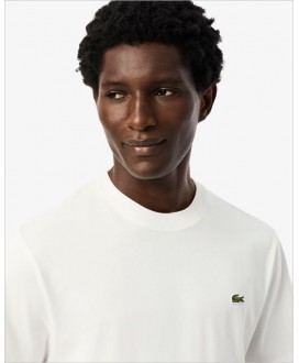 Camiseta básica blanca LACOSTE