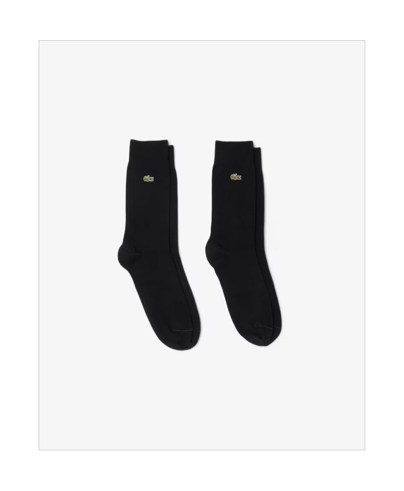 Pack dos calcetines largos marino LACOSTE