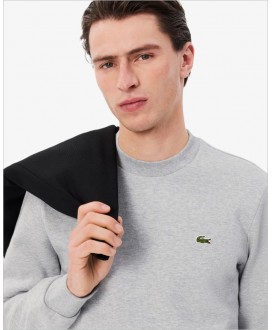 Sudadera de cuello redondo con felpa LACOSTE