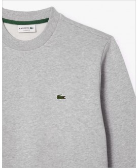 Sudadera de cuello redondo con felpa LACOSTE