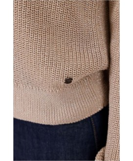 Jersey camel lurex dorado MONARI