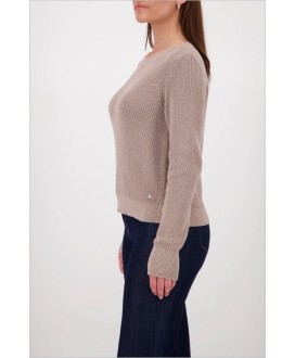 Jersey camel lurex dorado MONARI