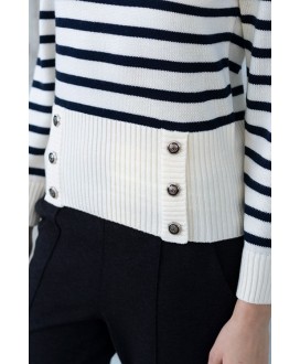 Jersey rayas crudo y negro   HONGO