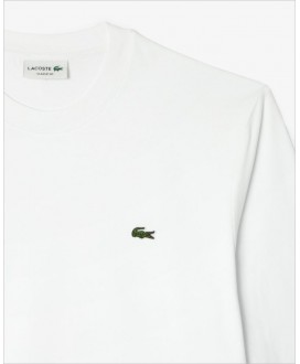 Camiseta básica manga larga blanca LACOSTE