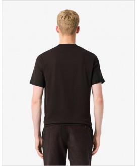 Camiseta básica marrón algodón LACOSTE