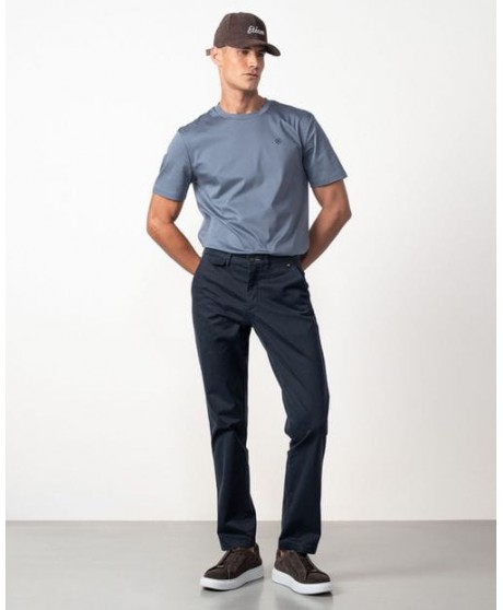 Pantalón chino slim fit marino ETIEM