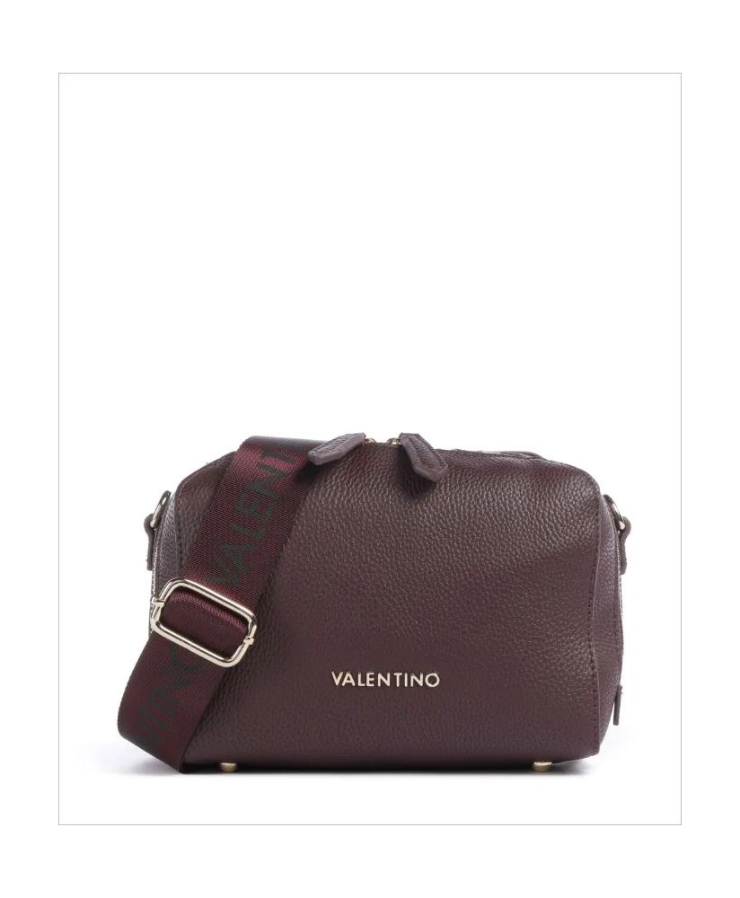 Bolso bandolera  doble tira granate Pattie VALENTINO