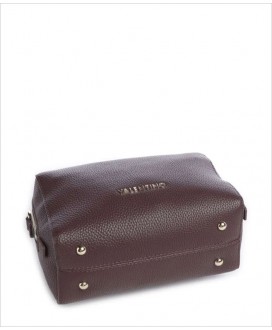 Bolso bandolera  doble tira granate Pattie VALENTINO