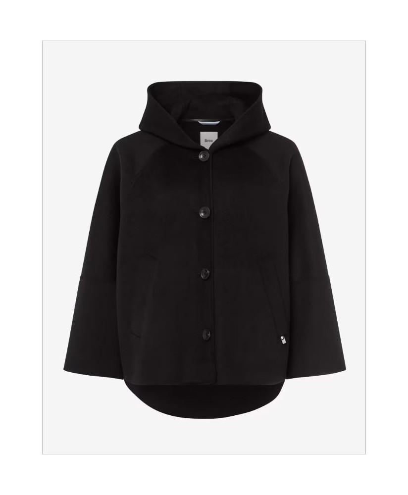 Chaquetón doble faz negro corto BRAX