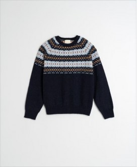 Jersey grecas marino INDI&COLD