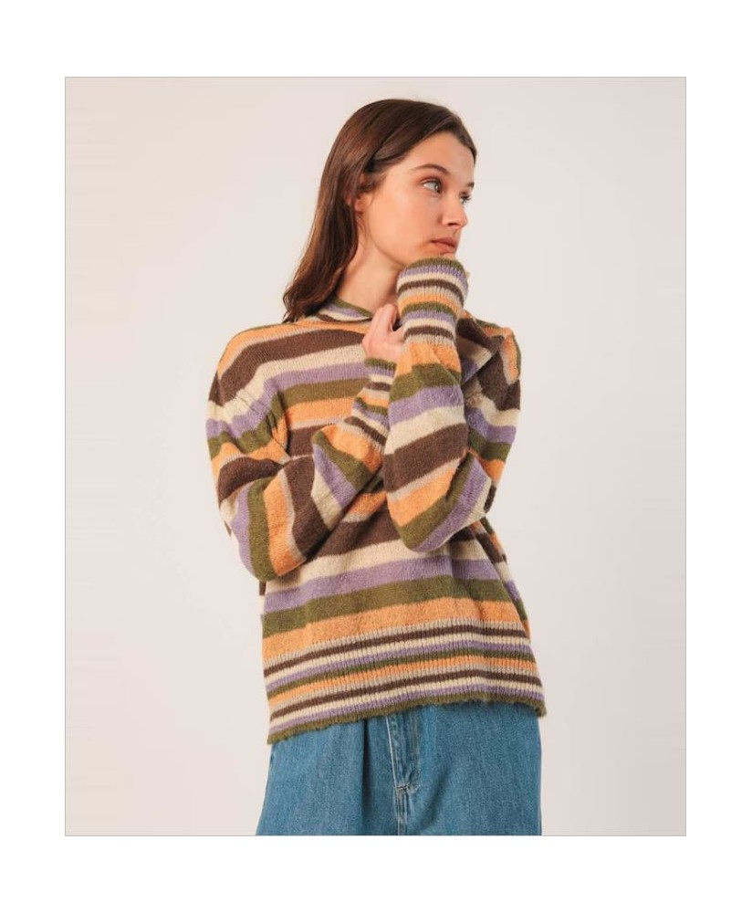Jersey semicisne rayas colores INDI&COLD