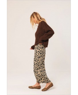 Falda estampado beige INDI&COLD