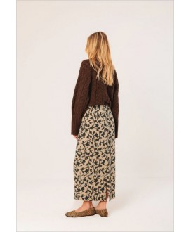 Falda estampado beige INDI&COLD
