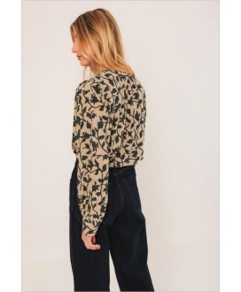 Camisa estampado beige INDI&COLD