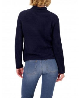 Jersey granate cuello alto cordón MONARI