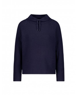 Jersey marino cuello alto cordón MONARI
