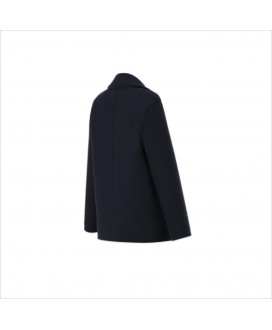 Chaqueta tejido doble marino bolsillos plastrón EMME MARELLA