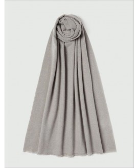 Bufanda gris flecos lurex EMME MARELLA