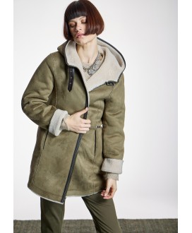 Chaquetón reversible piel vuelta ALBA CONDE