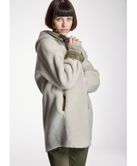 Chaquetón reversible piel vuelta ALBA CONDE