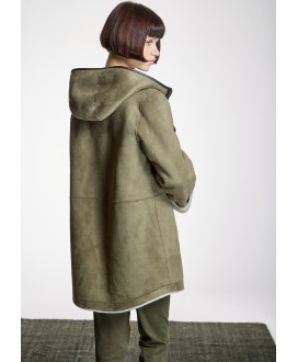 Chaquetón reversible piel vuelta ALBA CONDE