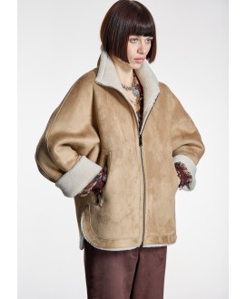 Chaquetón reversible piel vuelta ALBA CONDE