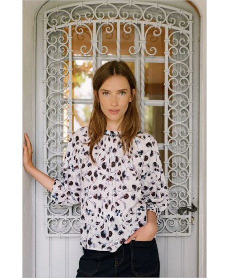 Blusa engomada azul INDI&COLD