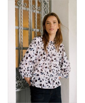 Blusa engomada azul INDI&COLD