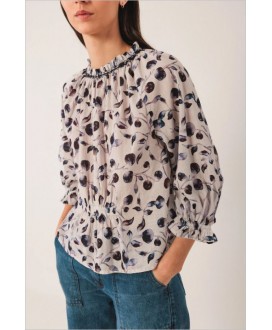 Blusa engomada azul INDI&COLD